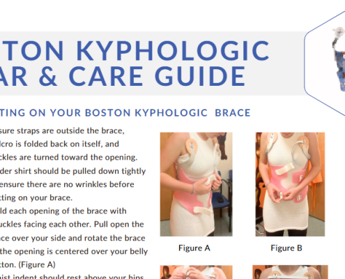 Boston Kyphologic Wear & Care Guide