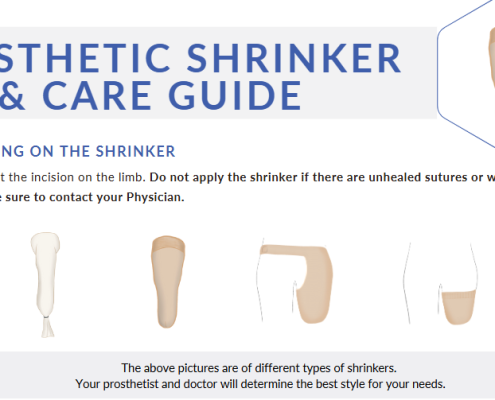 Prosthetic Shrinker Use & Care Guide