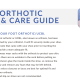 Foot Orthotic Wear & Care Guide