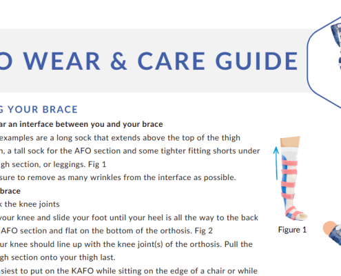 KAFO Wear & Care Guide