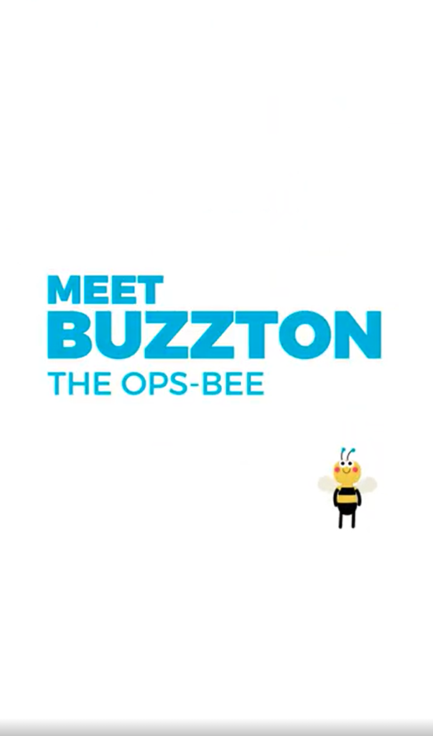 Meet Buzzton- Our OPS-Bee